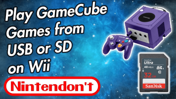 How to play GameCube games off a USB HDD.