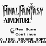 Adventures of Mana Title Screen