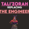 Tali'Zorah replacing the engineer!